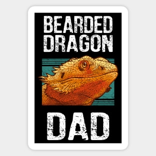 Bearded dragon dad Sticker